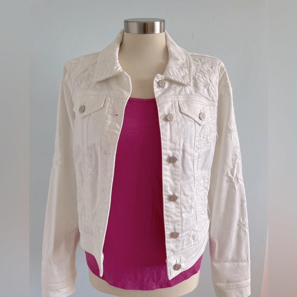Unique Embroidered Denim Jacket
